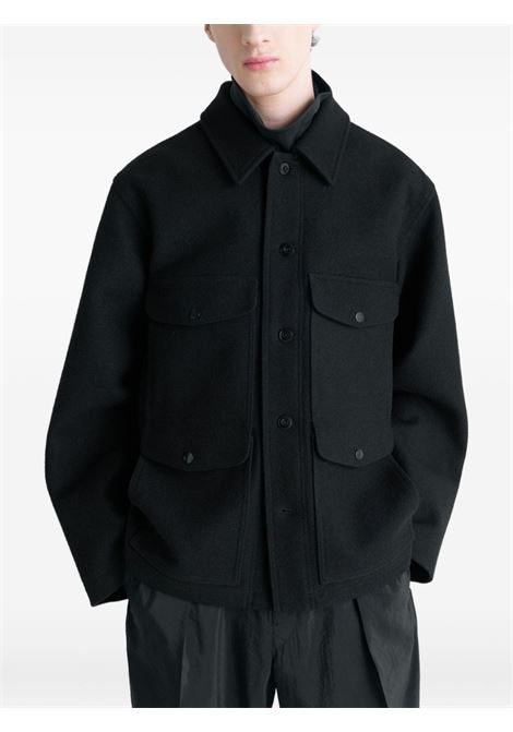 giacca utility uomo nera LEMAIRE | OW1168 LF1476BK999